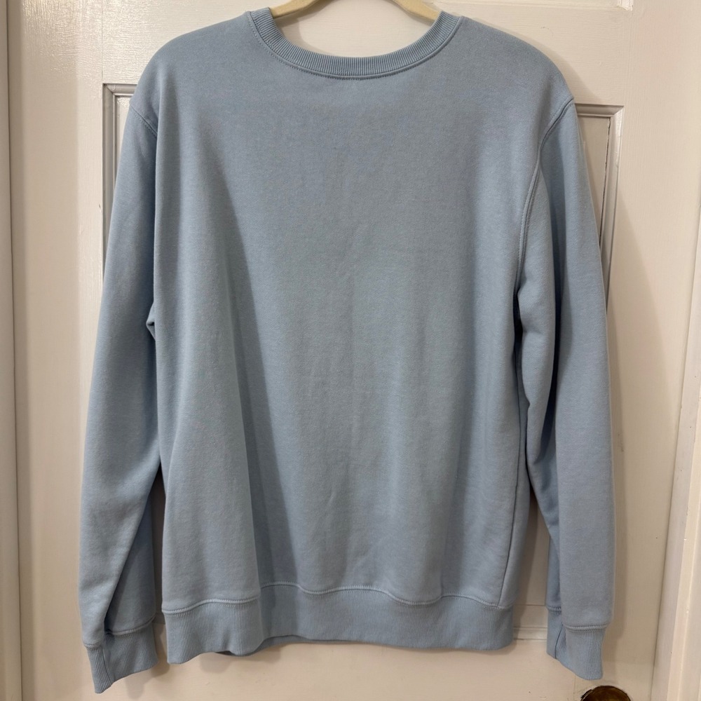 Disney Winnie the Pooh Sweatshirt Unisex XL Blue Cotton Graphic I'll Do It Later - Picture 2 of 3